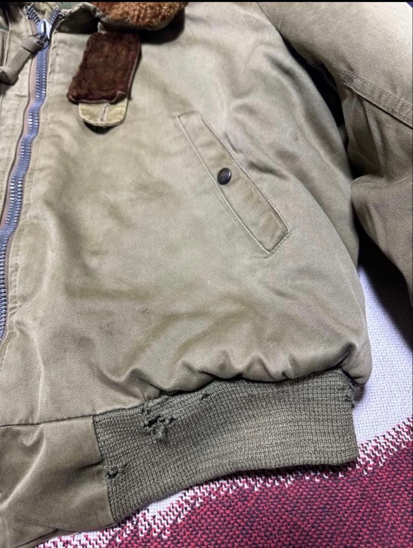 希少　40s us.army b-15 米軍実物　フライトジャケット　ミリタリー