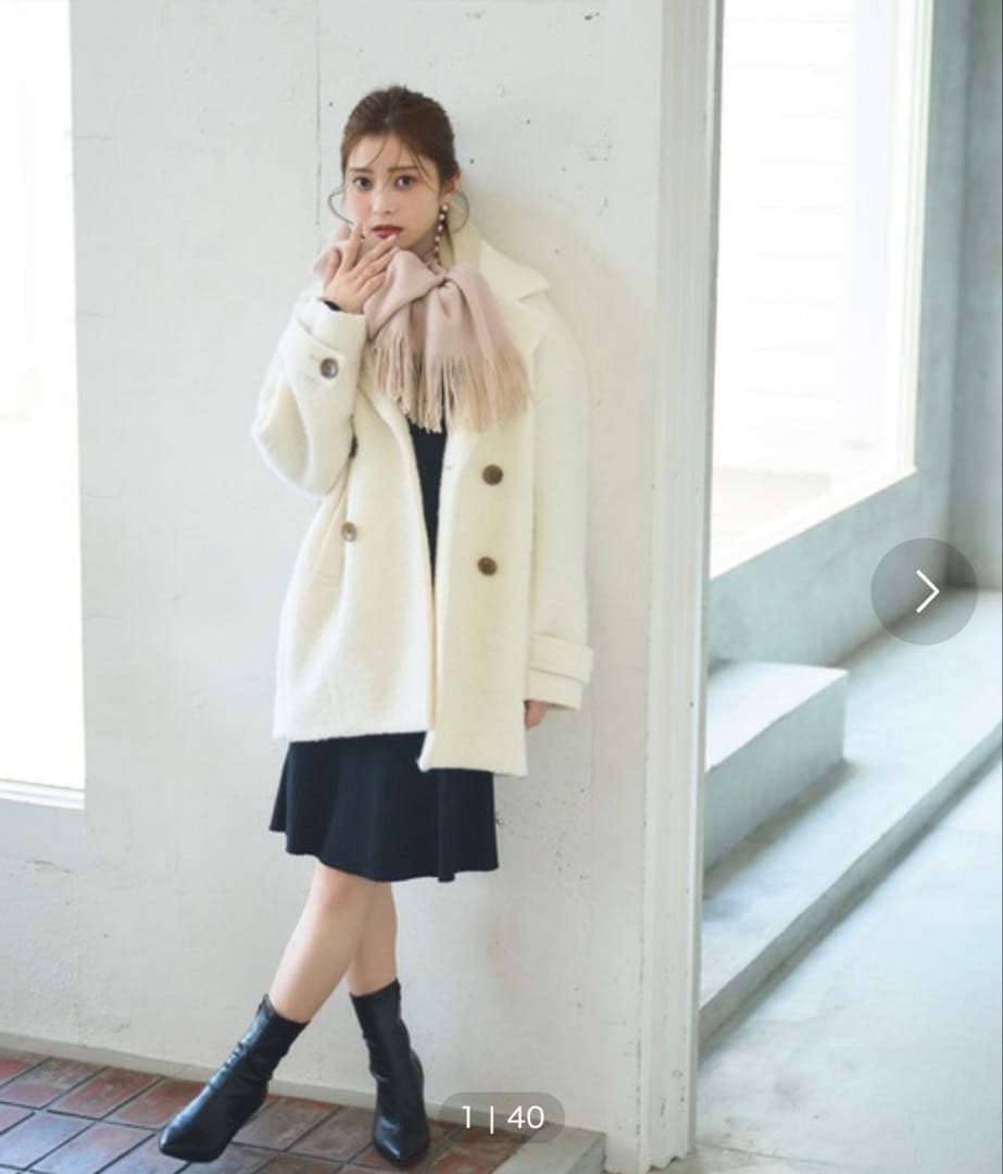 PROPORTION BODY DRESSING コクーンループコート Sサイズ