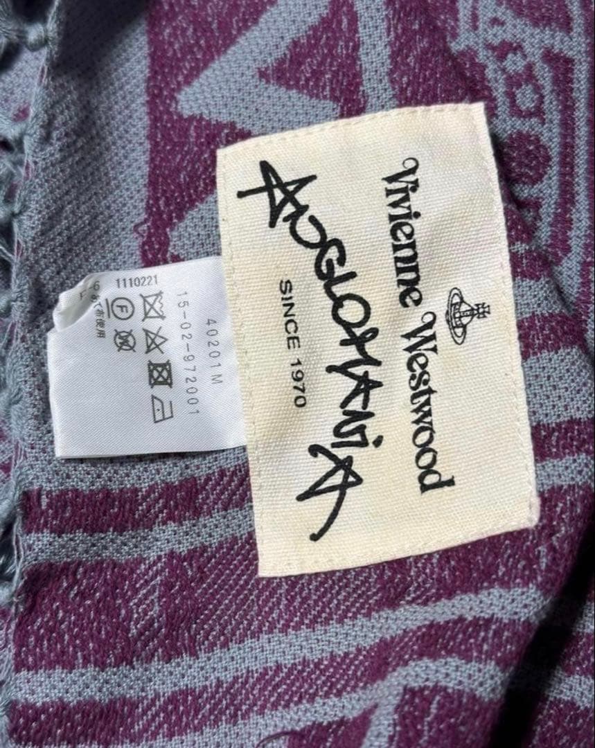 小物 Vivienne Westwood Orb Logo Muffler