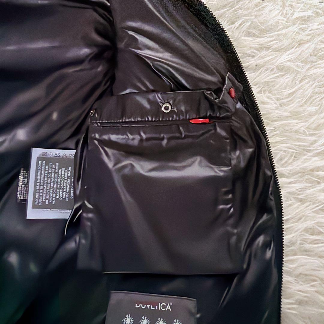 美品【ディベティカ】ウールダウンベスト FEBEDUE ダークグレー 42サイズ