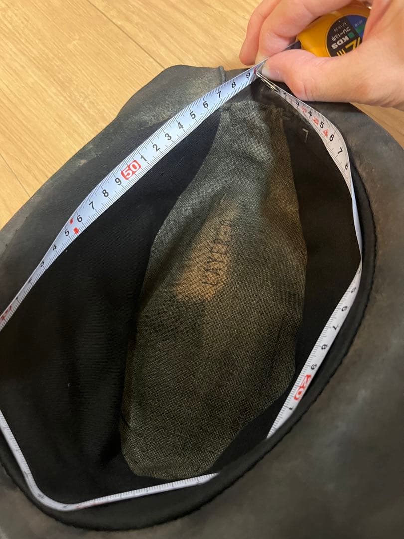 LAYER-0 ハット　ホースレザー