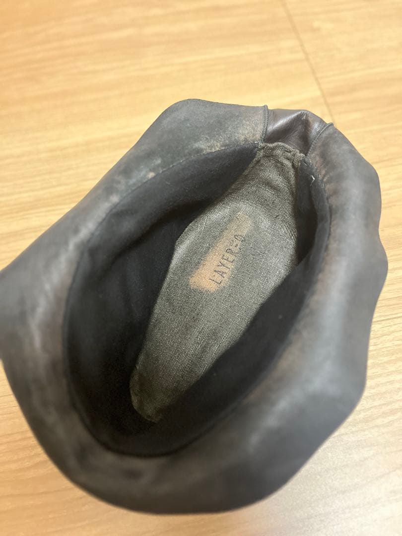 LAYER-0 ハット　ホースレザー