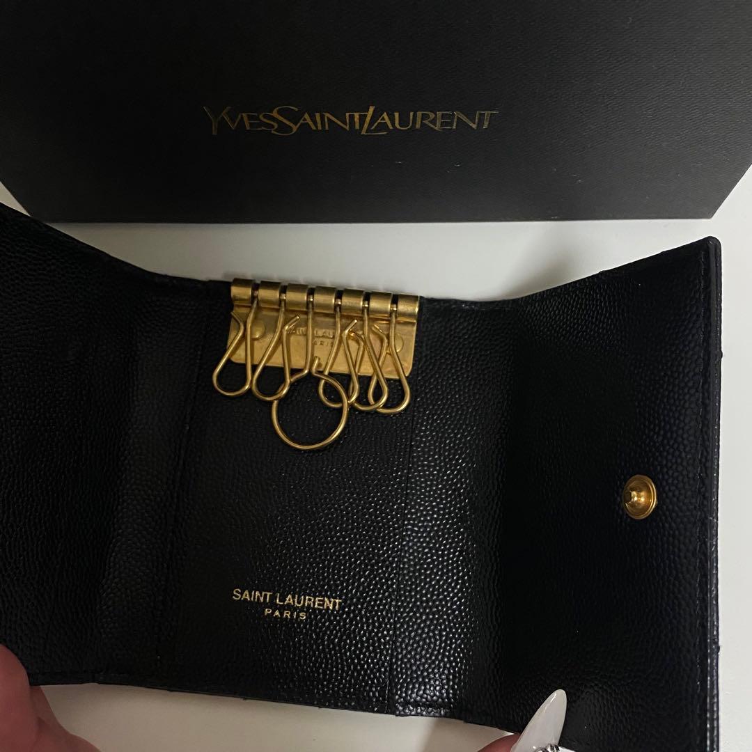 SAINT LAURENT キーケース 箱と袋付き