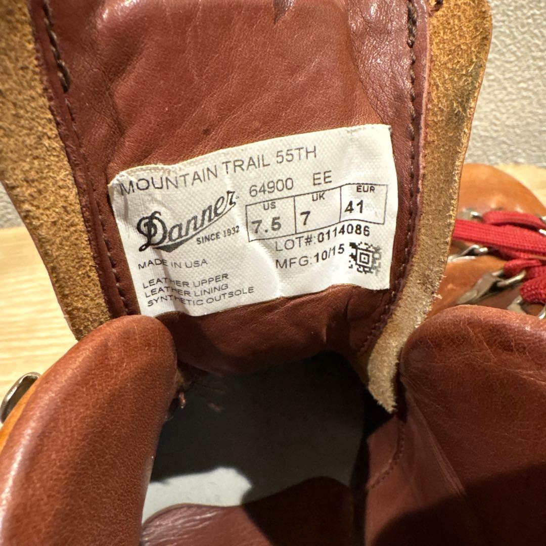 訳有 美品 レア Danner ダナー マウンテントレイル　55周年 モデル