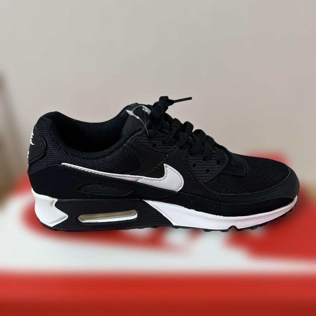 NIKE AIR MAX 90 ウィメンズ26.5cmブラック 黒