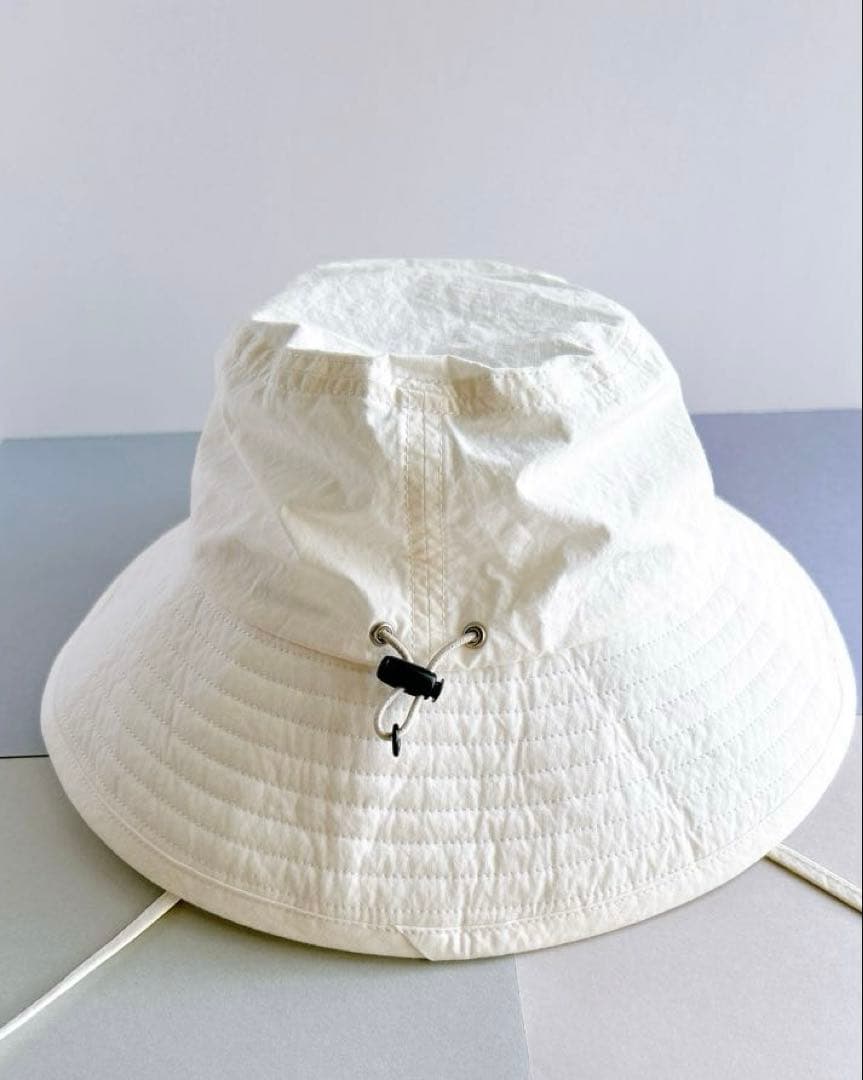 PHEENY フィーニー コットンナイロン ダンプハット ホワイト