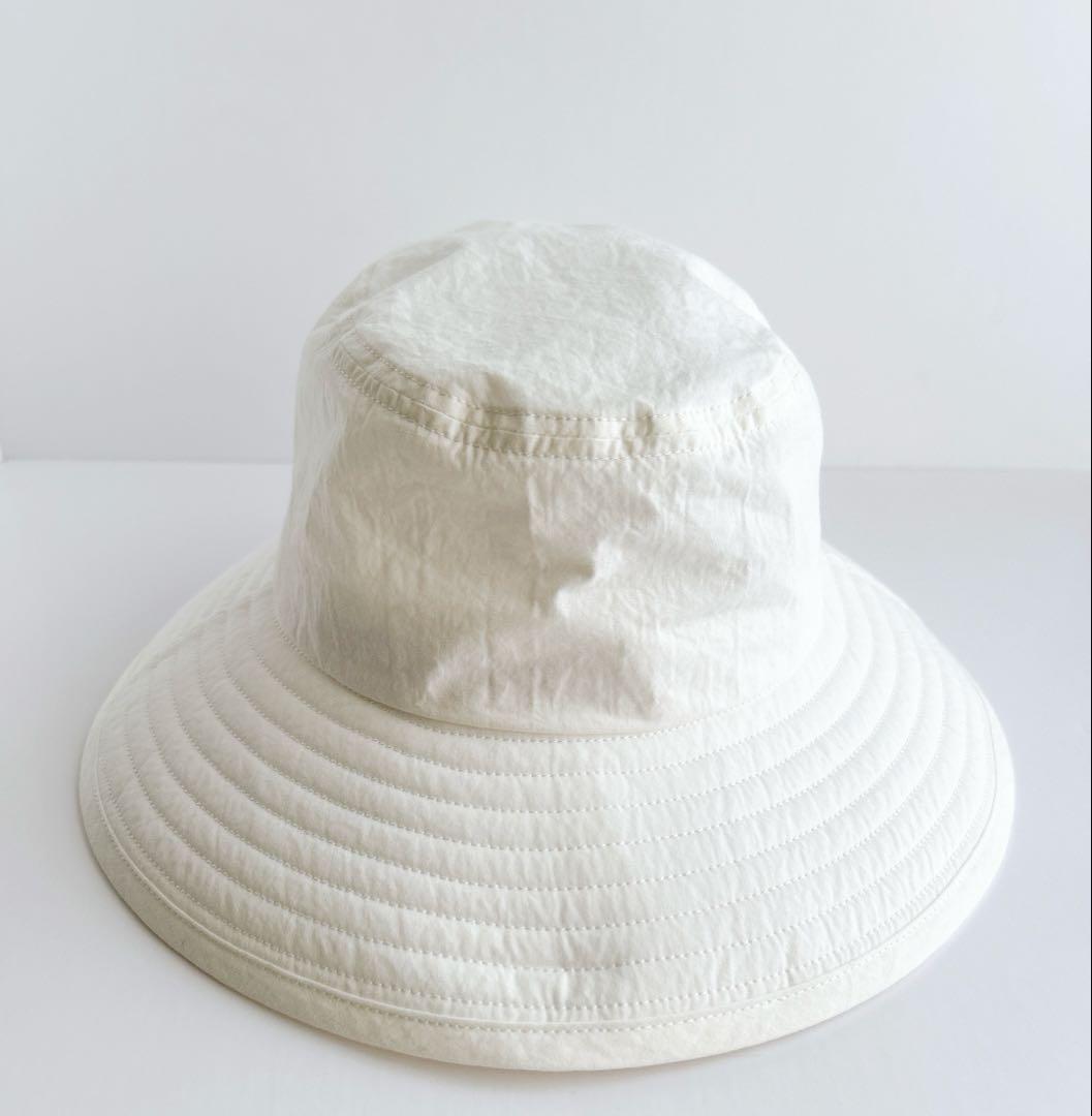 PHEENY フィーニー コットンナイロン ダンプハット ホワイト