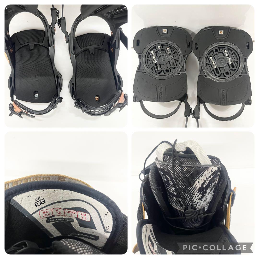 ブーツ無し　2点　DEATH LABEL UNION DEELUXE スノボ