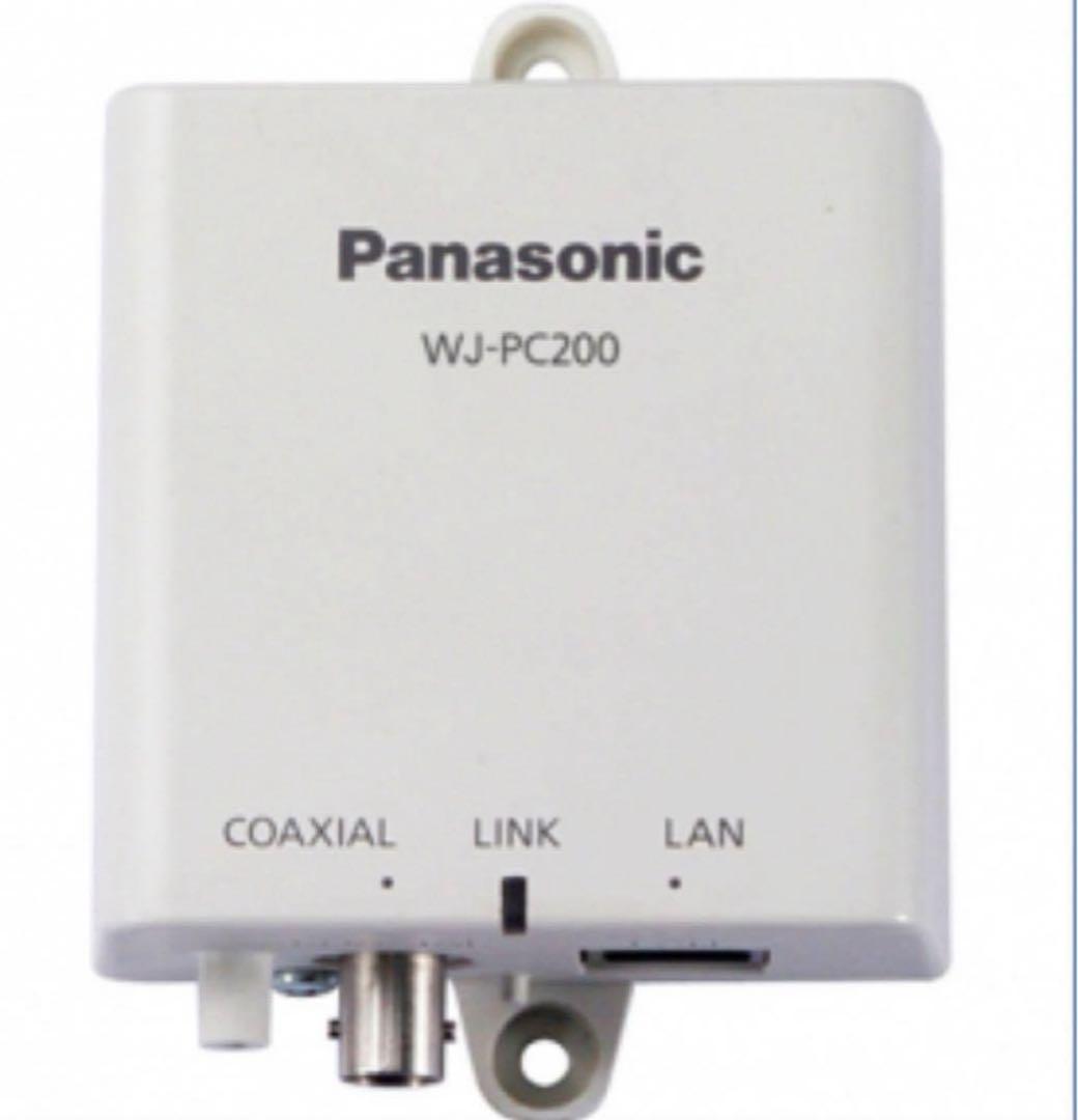 Panasonic 防犯カメラ LANコンバーター（カメラ側） WJ-PC200
