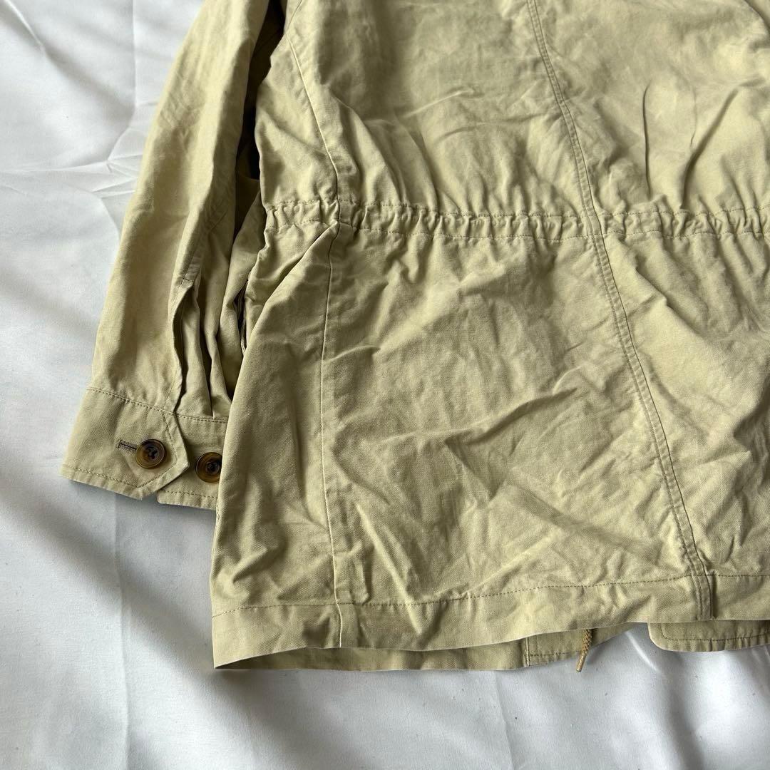 Burberrys サファリジャケット コットン ベージュ M ホースロゴ 刺繍