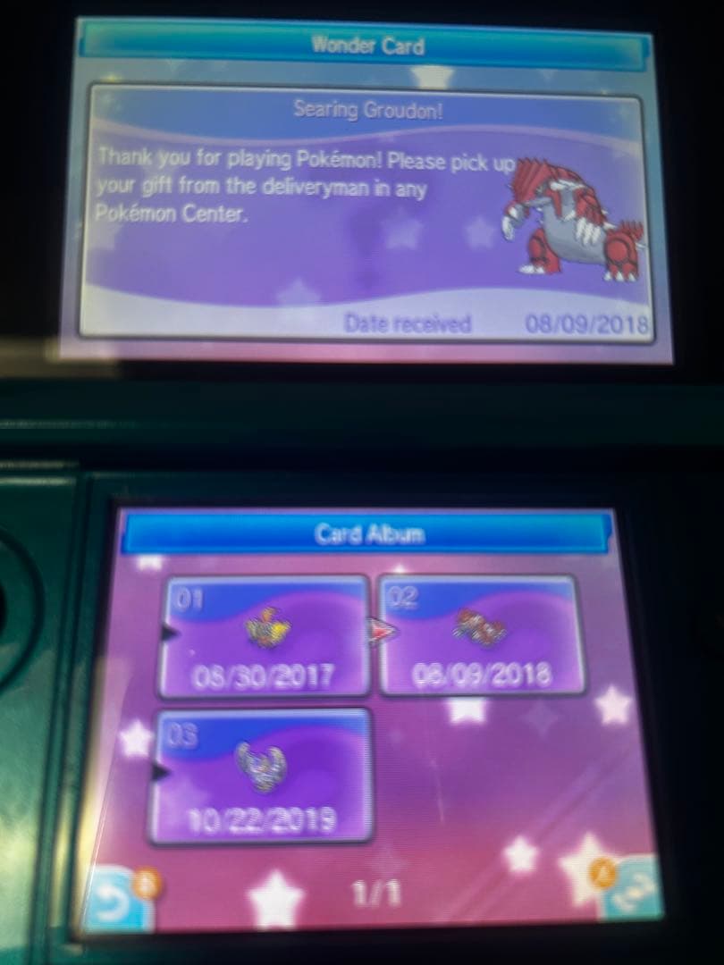 ポケモンサン　北米版　ソフトのみ　ふしぎなおくりもの