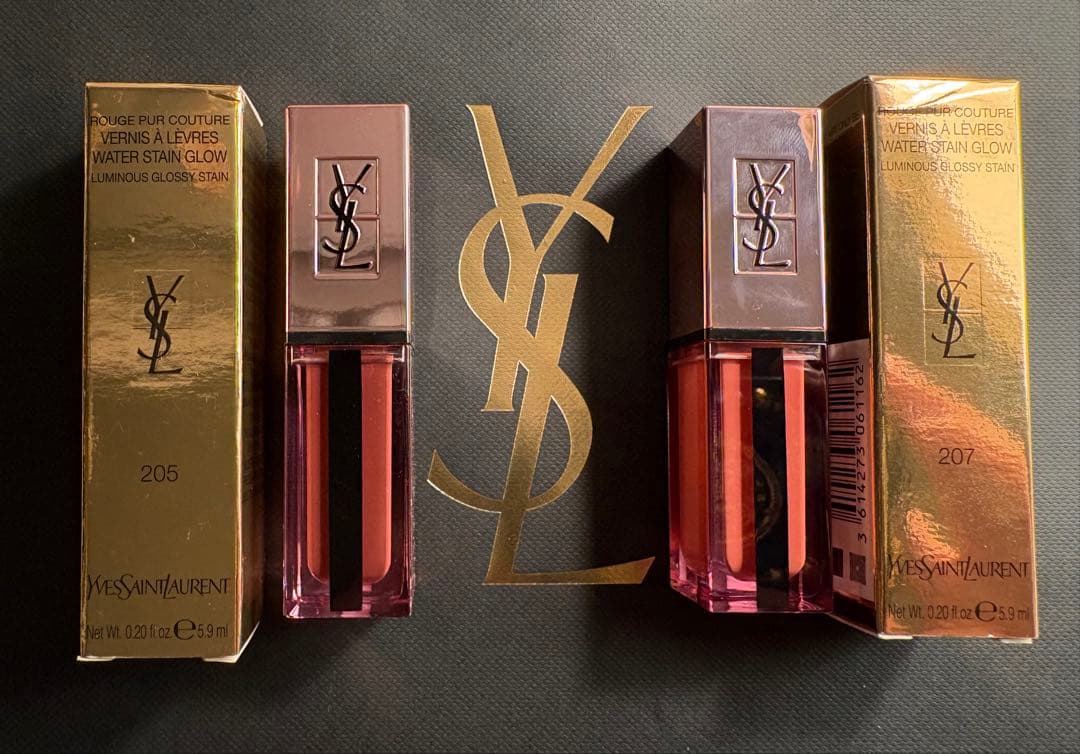 ２点イヴ・サンローラン　ルージュ ピュールクチュール ヴェルニ ウォーターグロウ