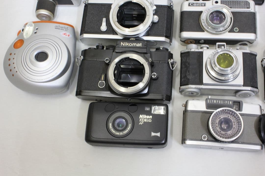 カメラ類 まとめ売り 金属カメラ コンパクトフィルムカメラ エクステンダー 等