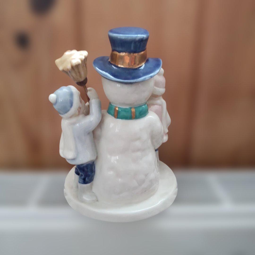 ロイヤルコペンハーゲン　クララとペーターと雪だるま　フィギュリン