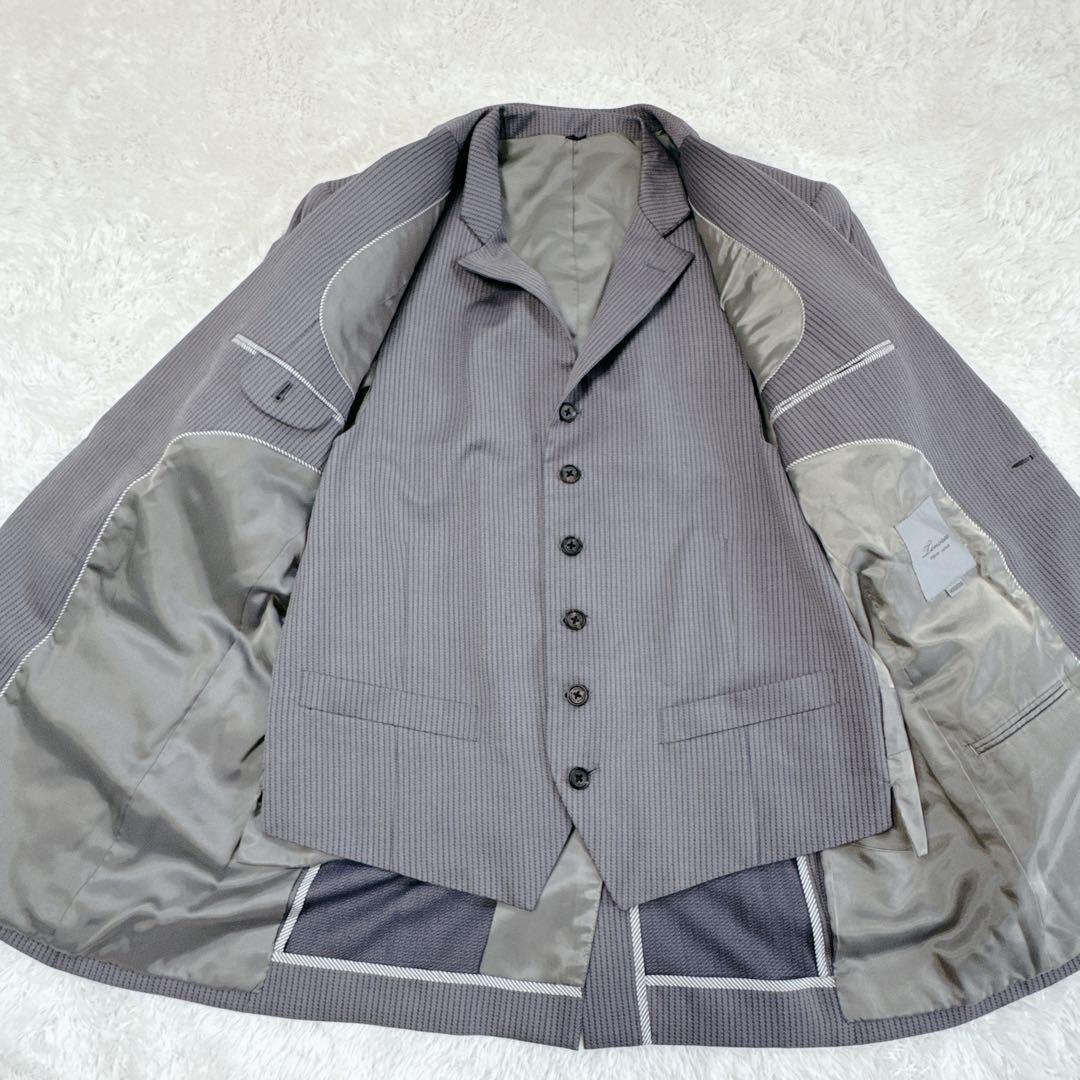 【美品】 TENORAS 3ピース スーツセットアップ グレー M ティノラス