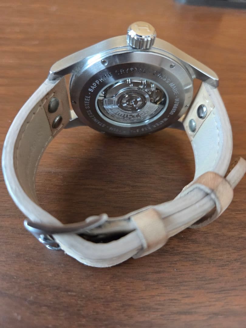 HAMILTON　カーキ・オフィサー・オートH70655733