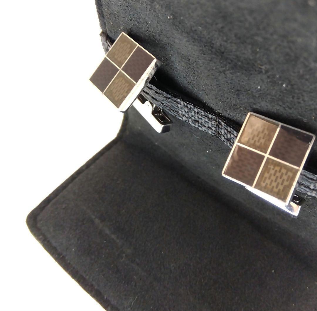 ルイヴィトン LouisVuitton ダミエ カフリンクス+ケース