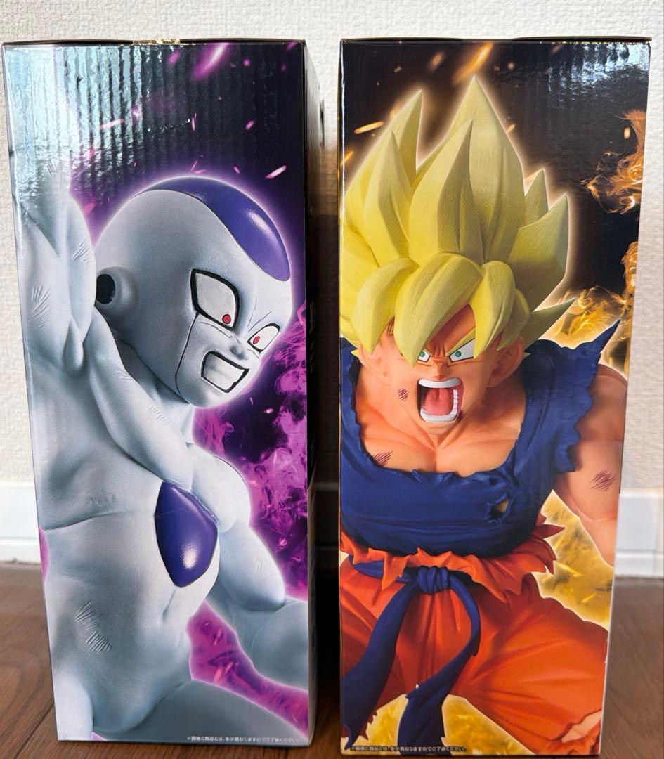 一番くじ ドラゴンボール B+C賞　超サイヤ人孫悟空、フリーザ　おまけ付き