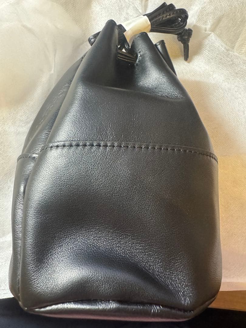 【新品未使用】 きむちゃんねる 魚拓の巾着 （黒×ブルー） 限定販売 シール付き