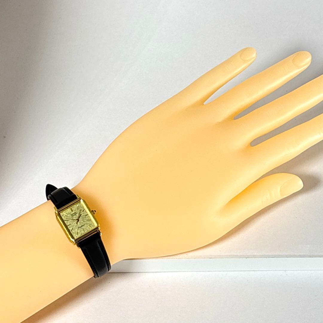 【新品電池 ベルト】SEIKO レディース時計 エクセリーヌ レクタンギュラー.