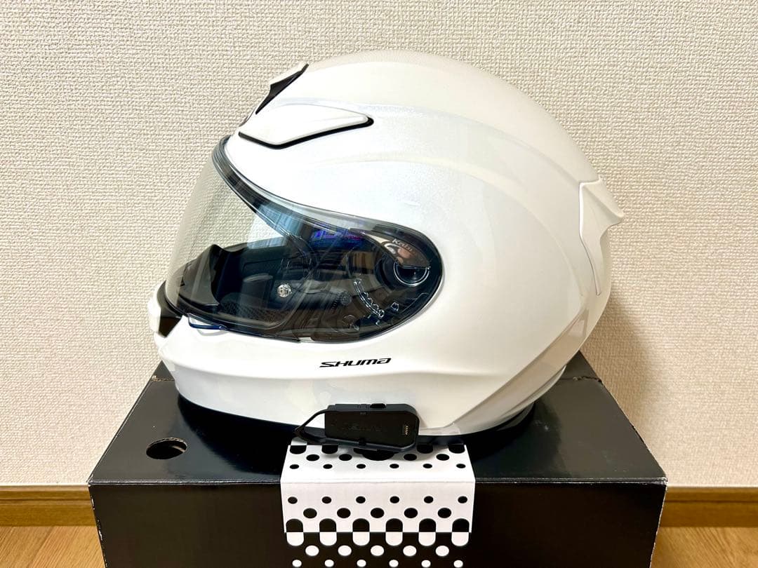 OGK KABUTOカブト SHUMA シューマ パールホワイト Lサイズ