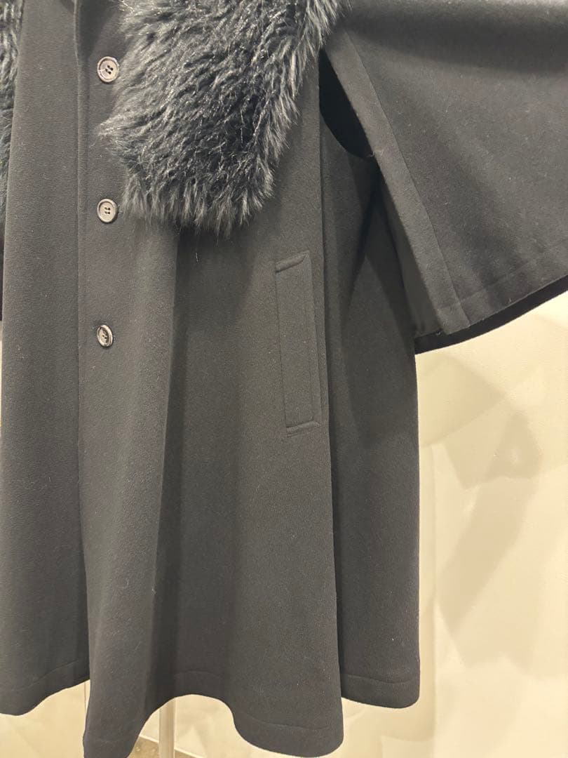 ［80年代］コムデギャルソン　ファーケープコート　ヴィンテージ　アーカイブ