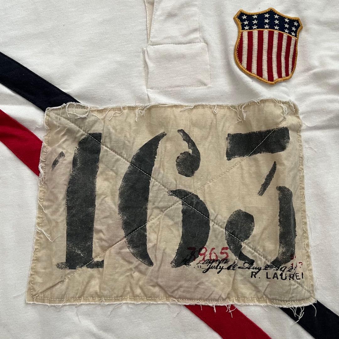Polo ラルフローレン kswissオリンピックUSA レア 1992 93