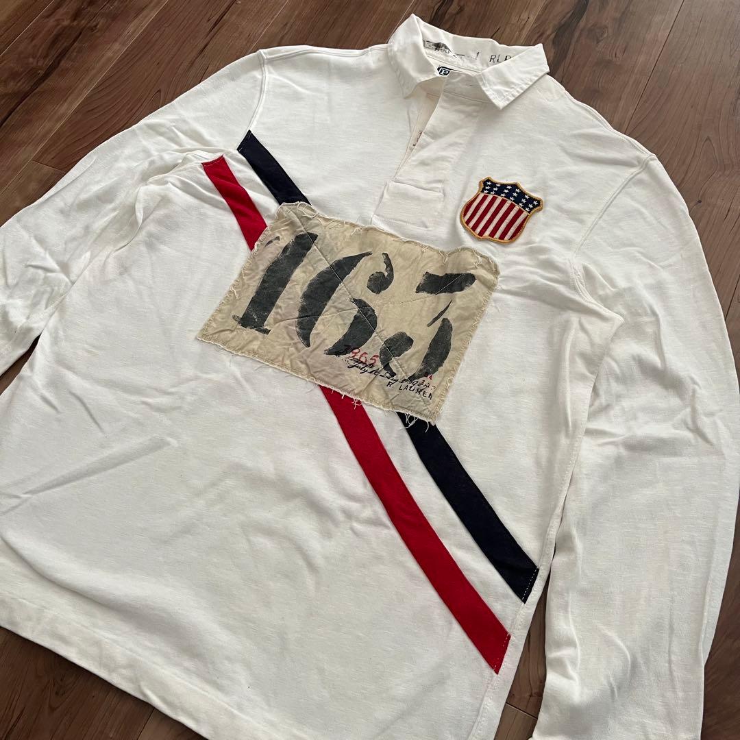 Polo ラルフローレン kswissオリンピックUSA レア 1992 93