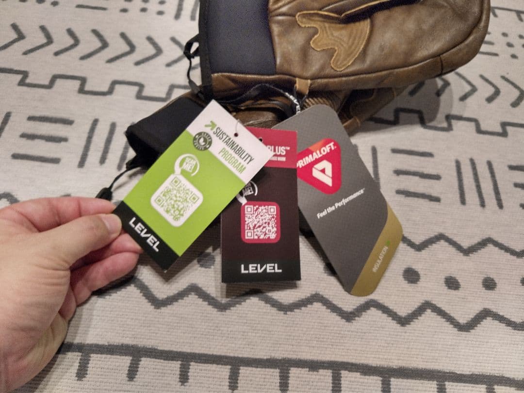 LEVEL レザー ミトン　メンズ