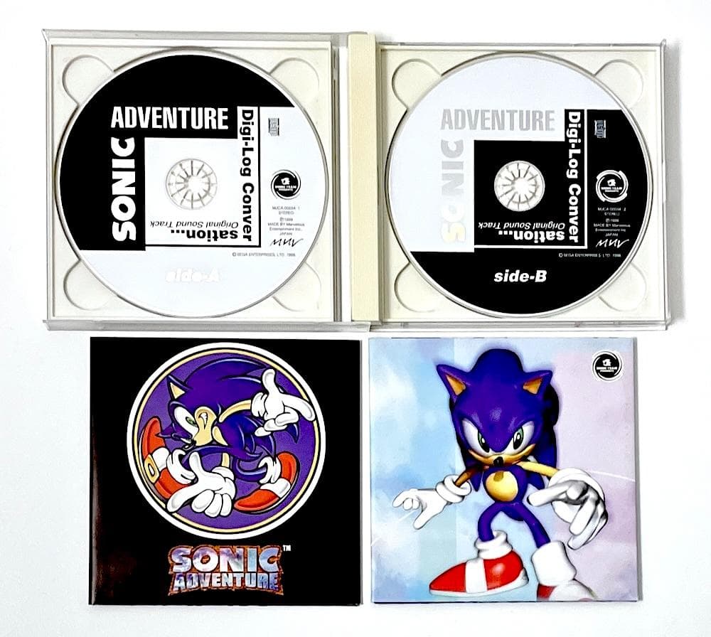 廃盤 2CD ソニック・アドベンチャー オリジナル・サウンドトラック