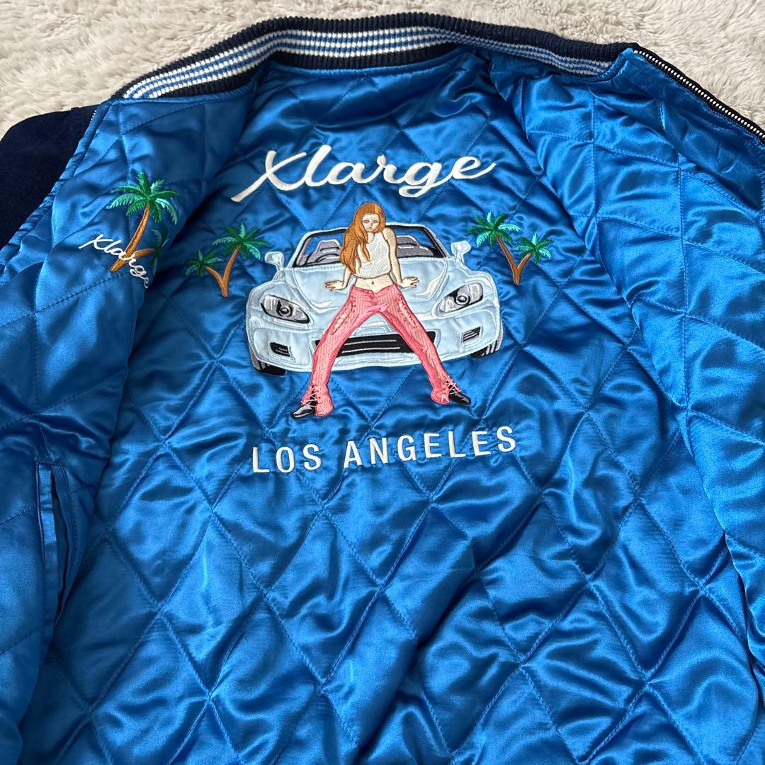 Xlarge ネイビー ジャケット