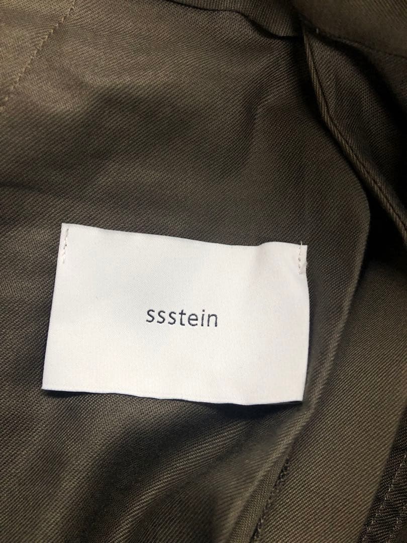 ssstein LONG WIDE TROUSERS スラックス