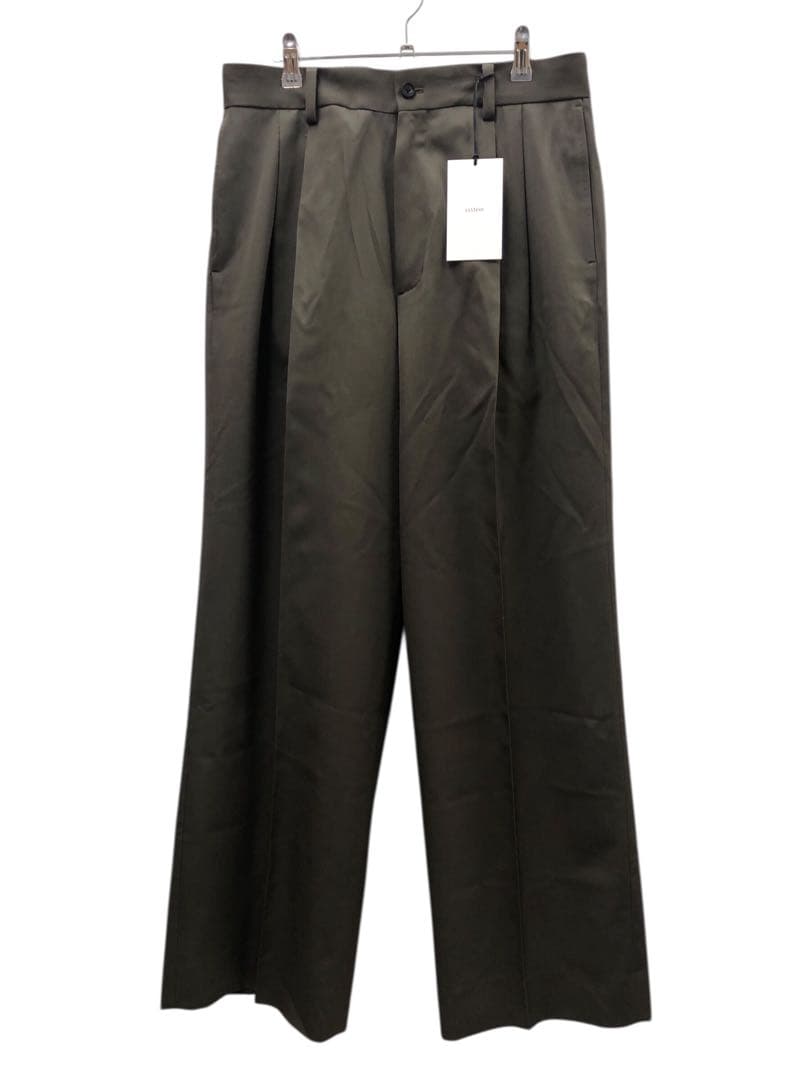 ssstein LONG WIDE TROUSERS スラックス