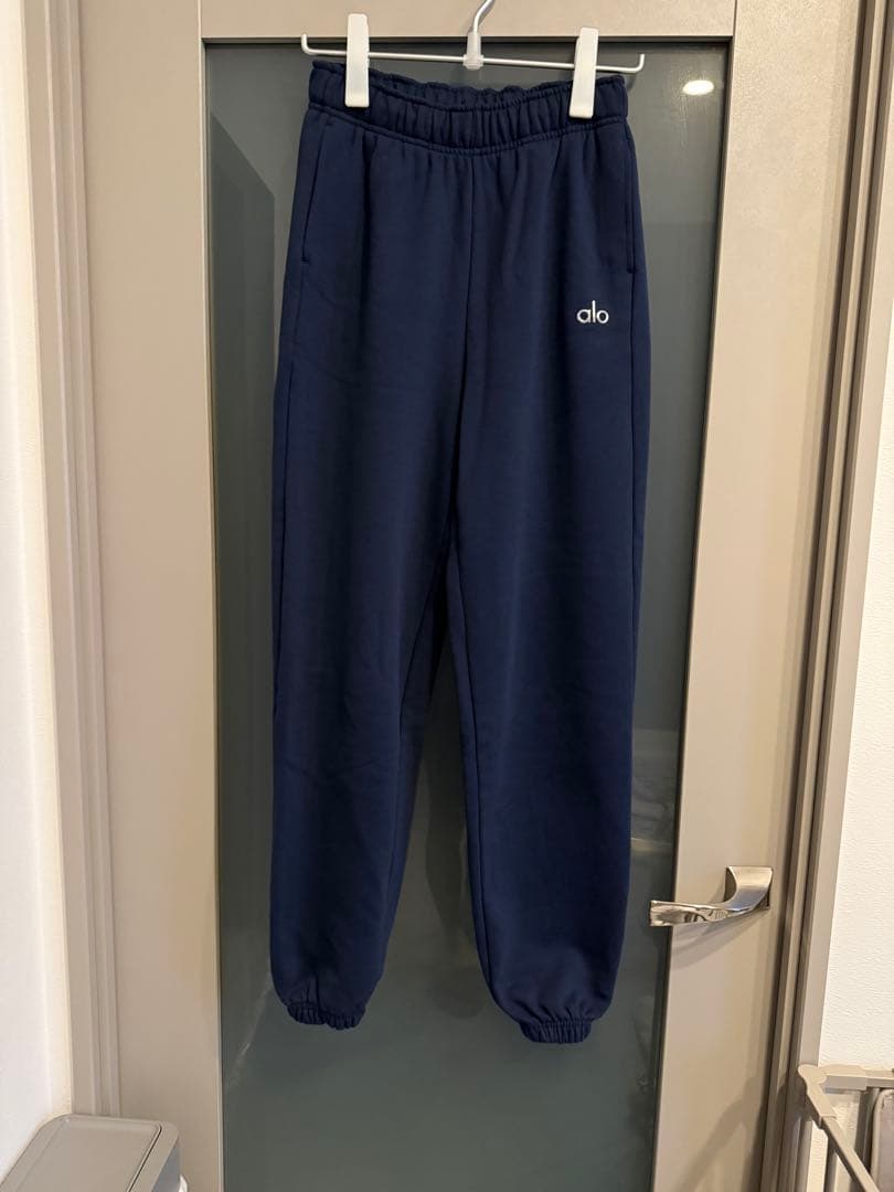 Aloスウェットのみ　ネイビー　xxs 美品