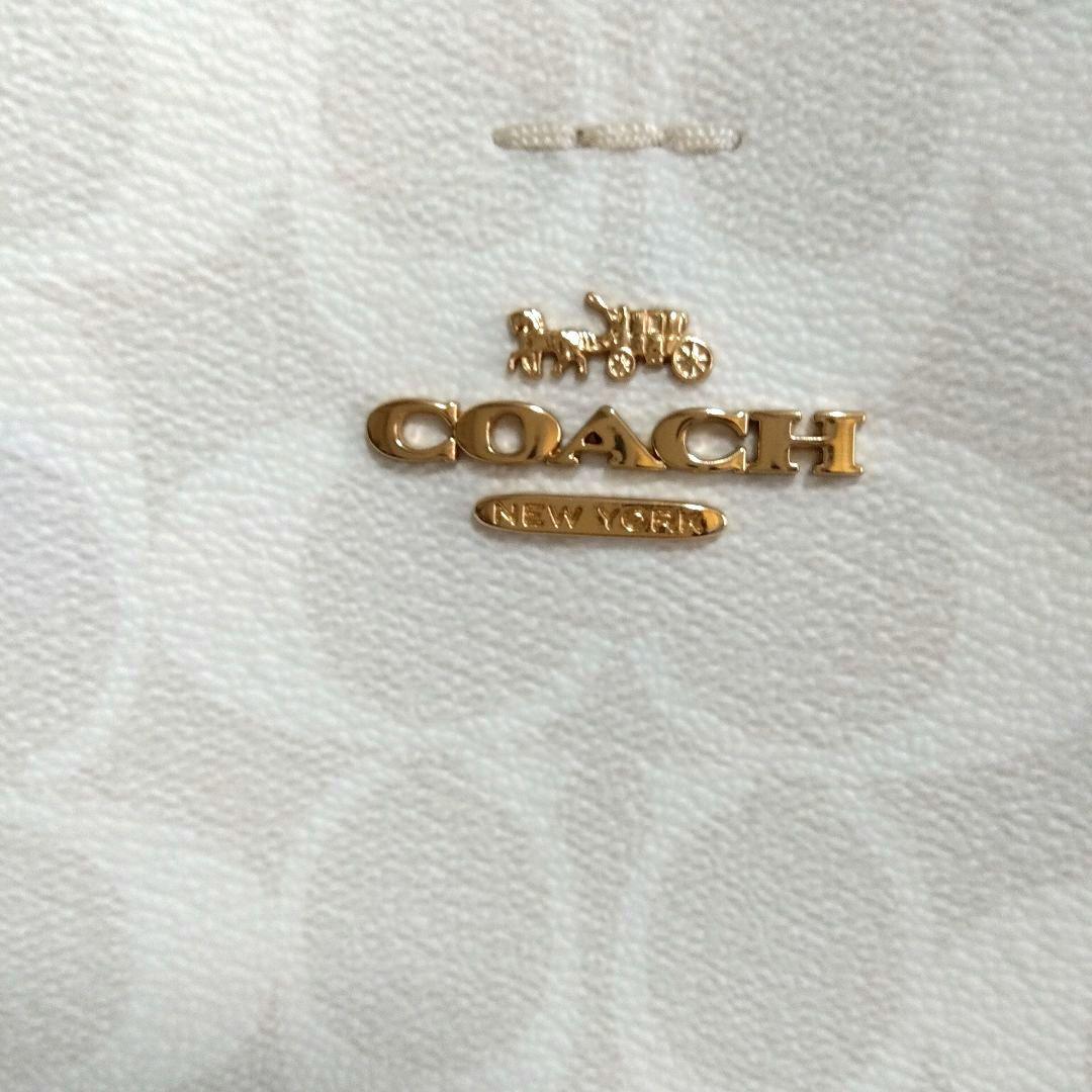 COACH タウン バケット バッグ ショルダーバッグ シグネチャー レザー