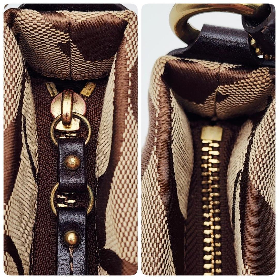 COACH コーチ ミニショルダーバッグ ハンドバッグ シグネチャー 40347