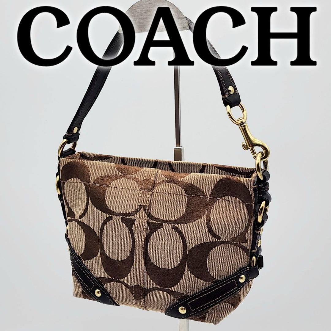 COACH コーチ ミニショルダーバッグ ハンドバッグ シグネチャー 40347