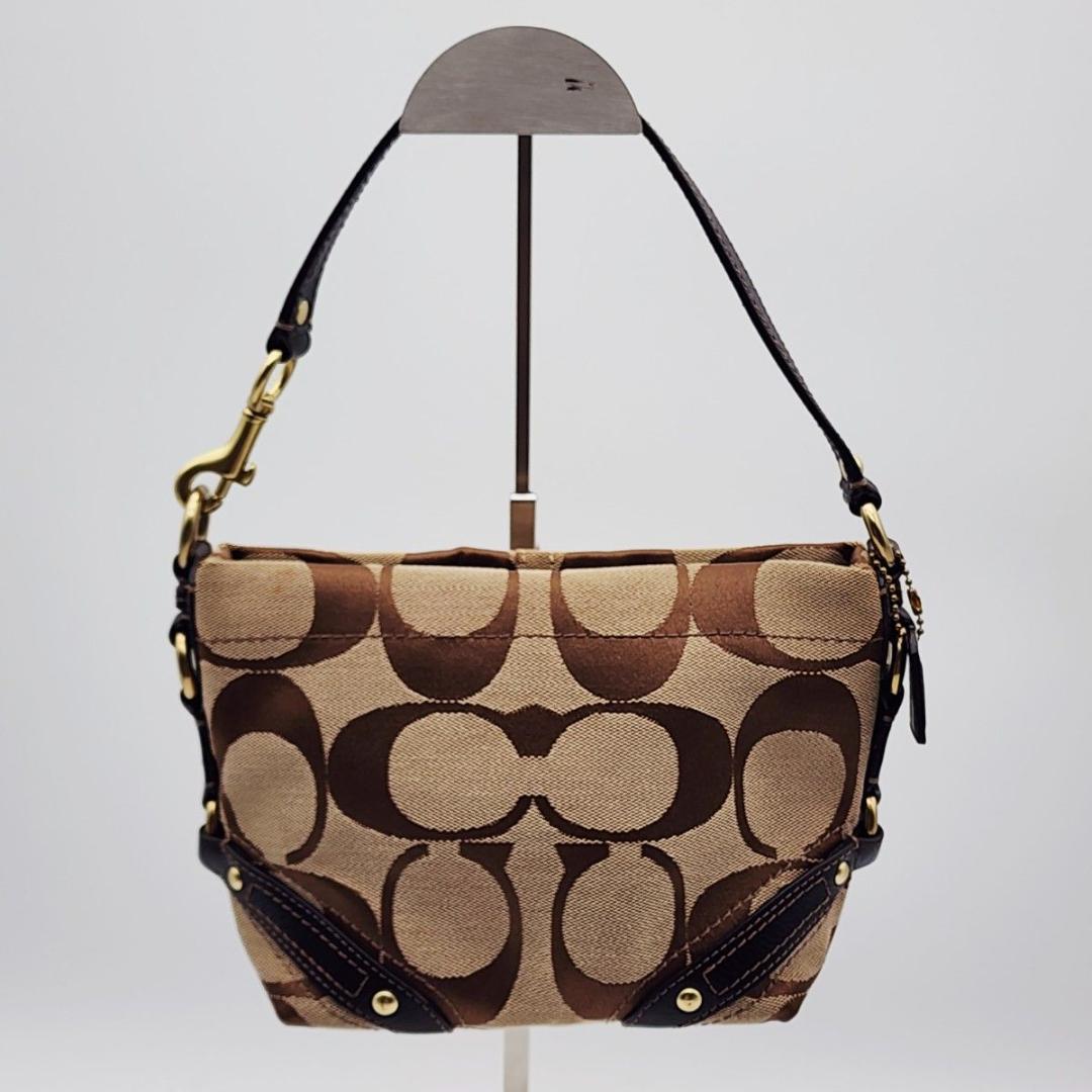 COACH コーチ ミニショルダーバッグ ハンドバッグ シグネチャー 40347