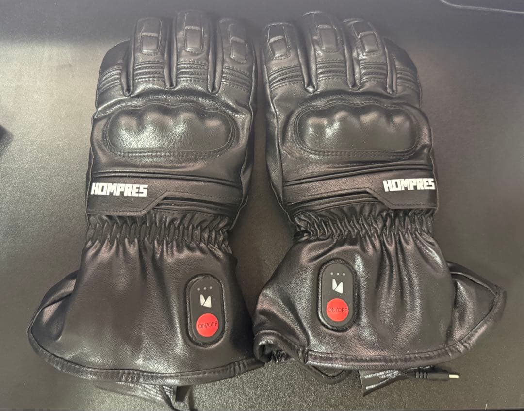 HOMPRES スマホ対応電熱グローブ Lサイズ