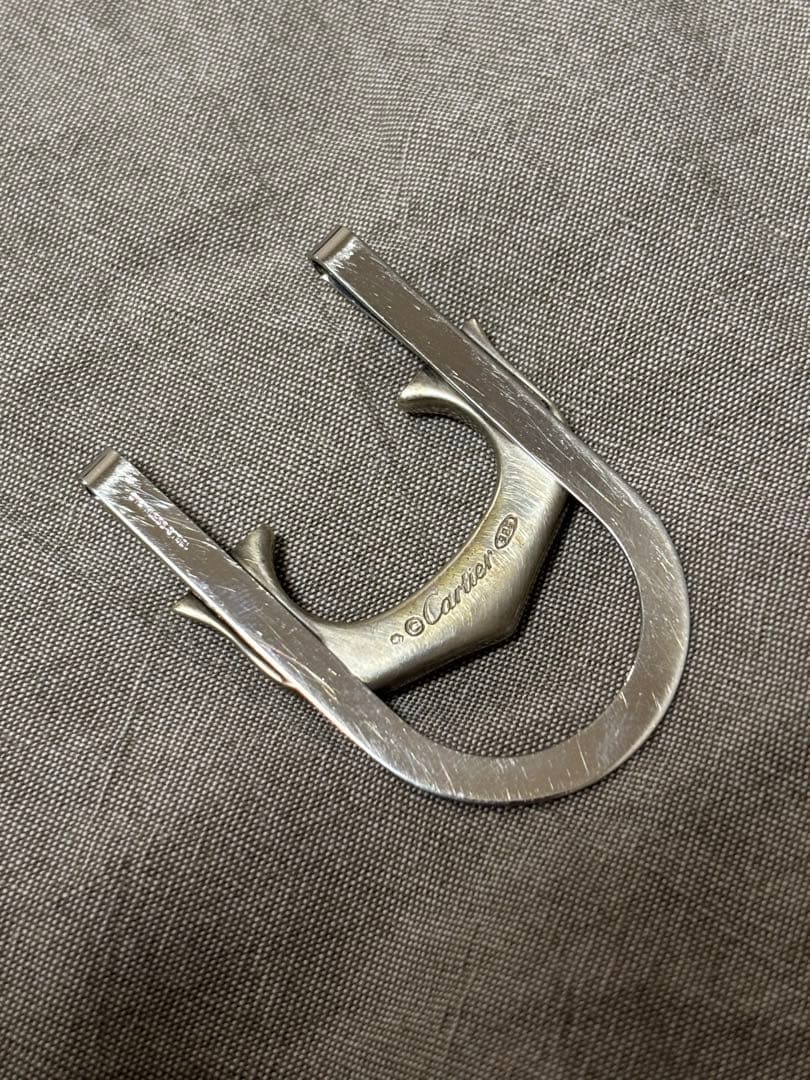 Cartier マネークリップ SV925