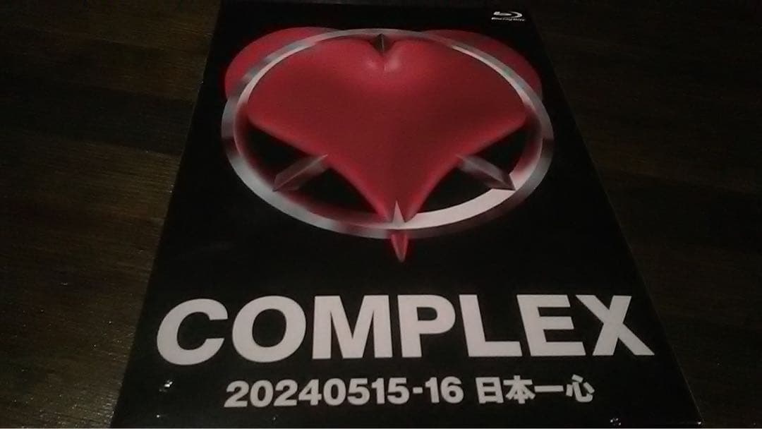 新品稀少/COMPLEX/Bru-ray+2CD/20240515-16日本一心