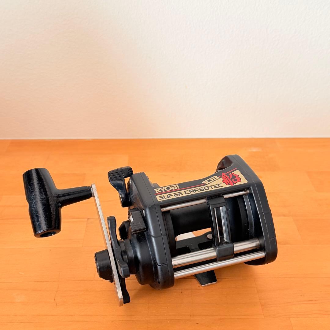 RYOBI 103 SUPER CARBOTEC 船　リョービ　船釣り用リール