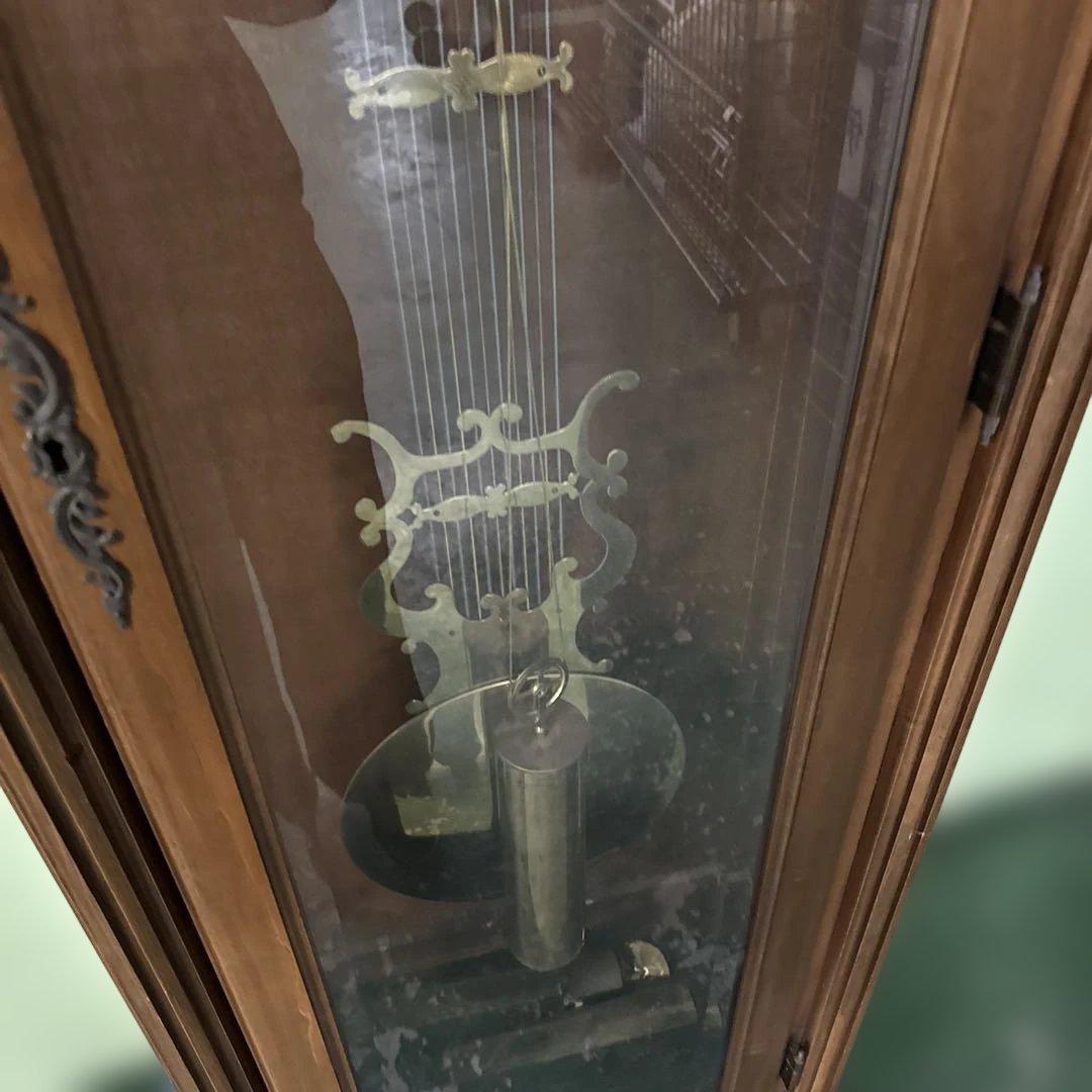 そ*ら様 ★ Pearl クラシック木製振り子時計 インテリア 昭和レトロ 格安