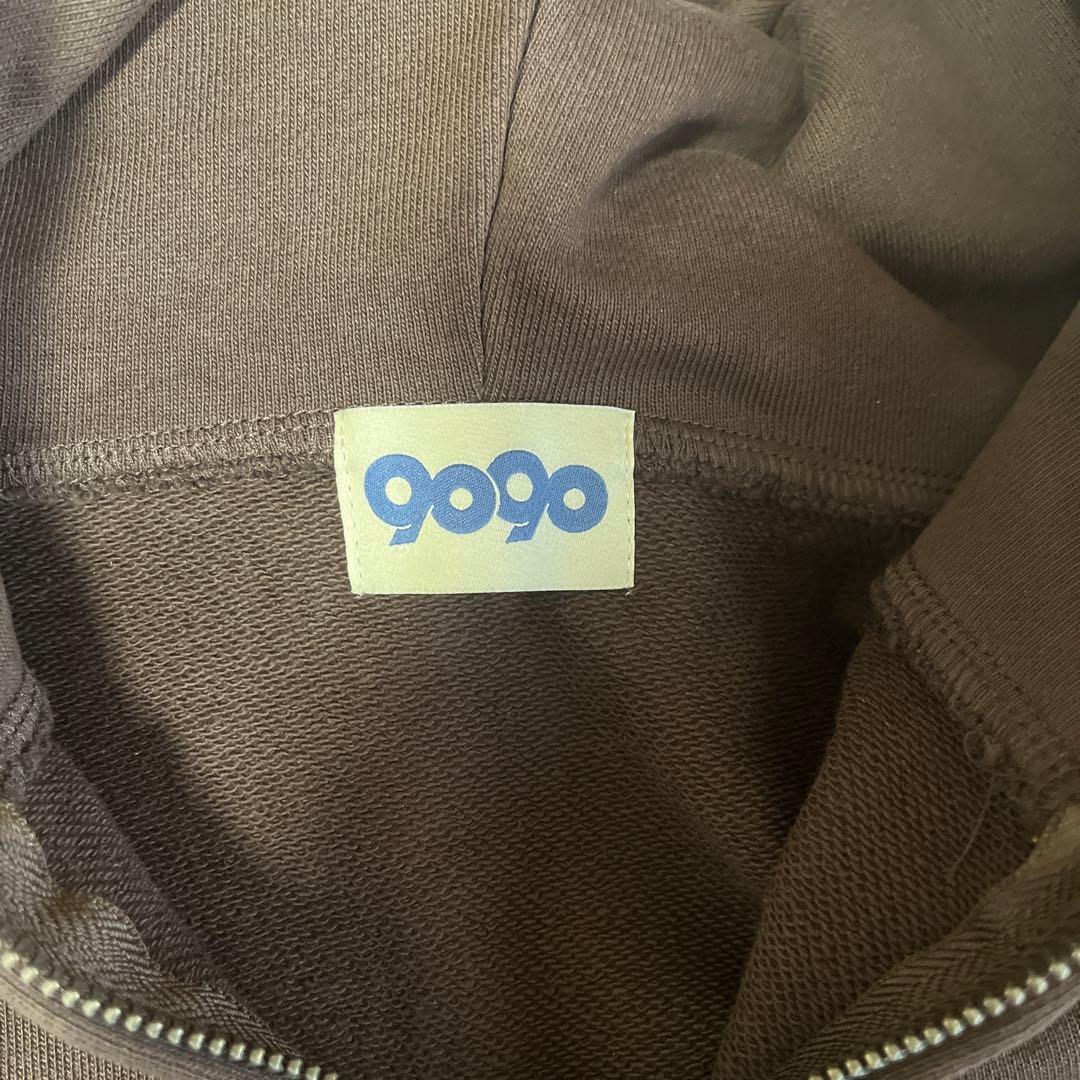 トップス 9090 OG Logo Assort Zip Hoddie Brown