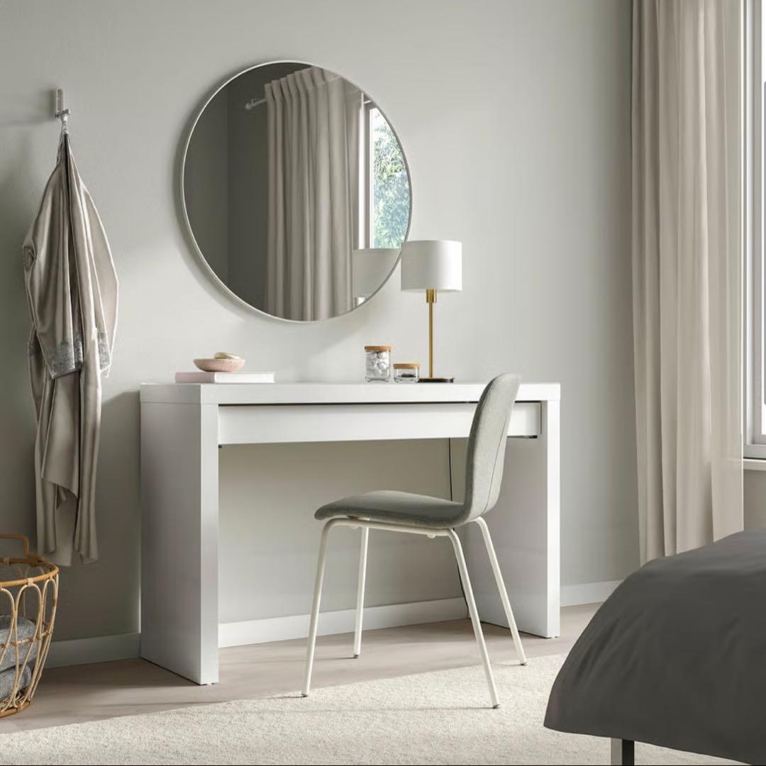 IKEA MALM マルム ドレッサー デスク ホワイト