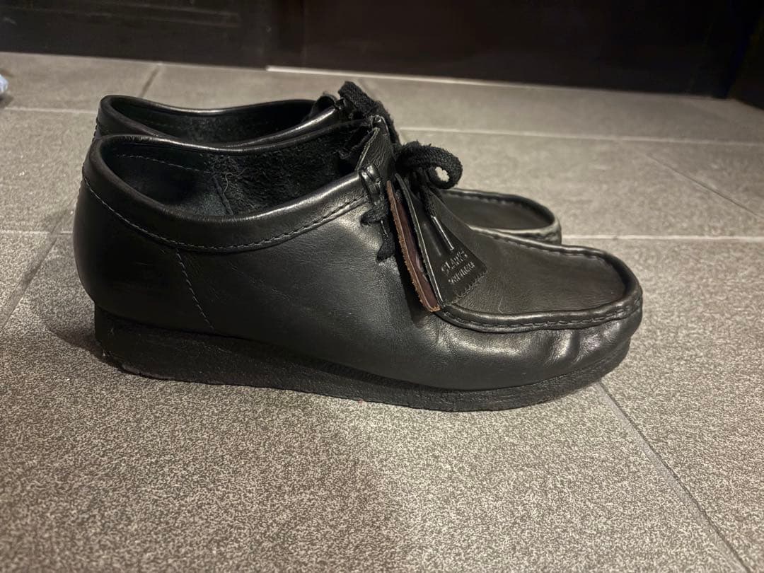 Clarks ブラック wallabee
