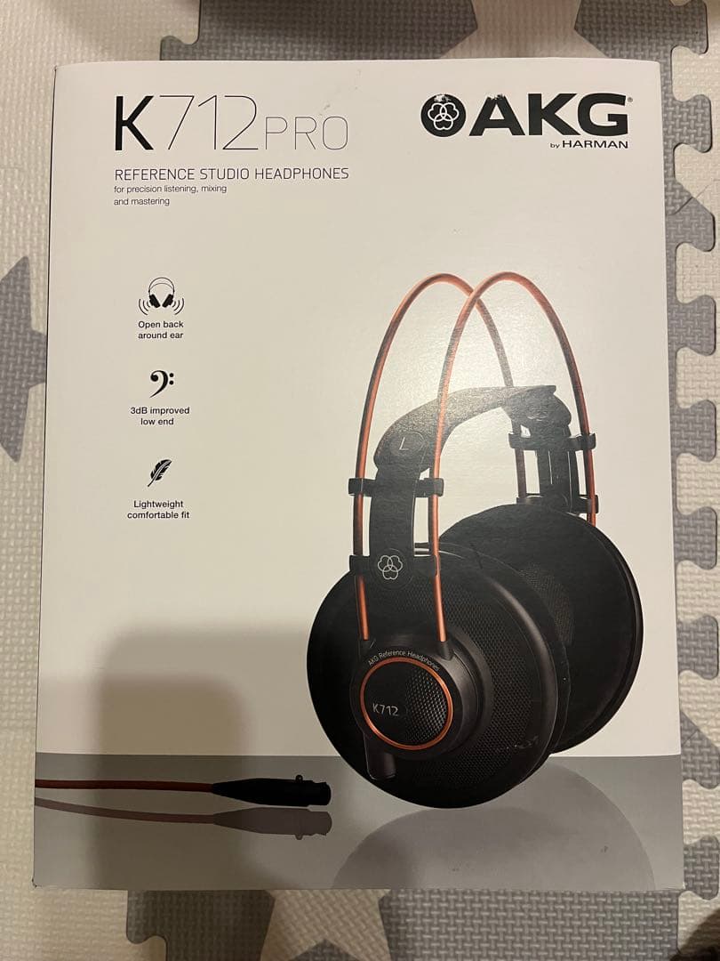 AKG K712 PRO 有線ヘッドホン