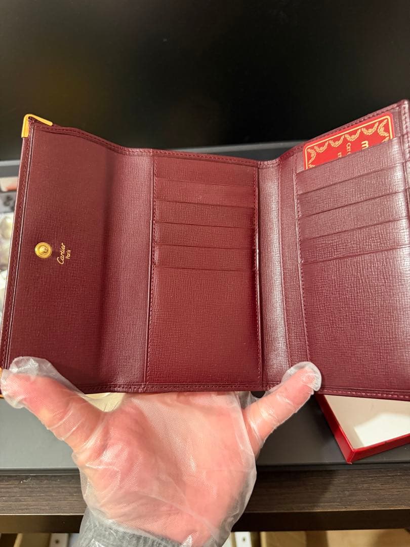 must de cartier 長財布