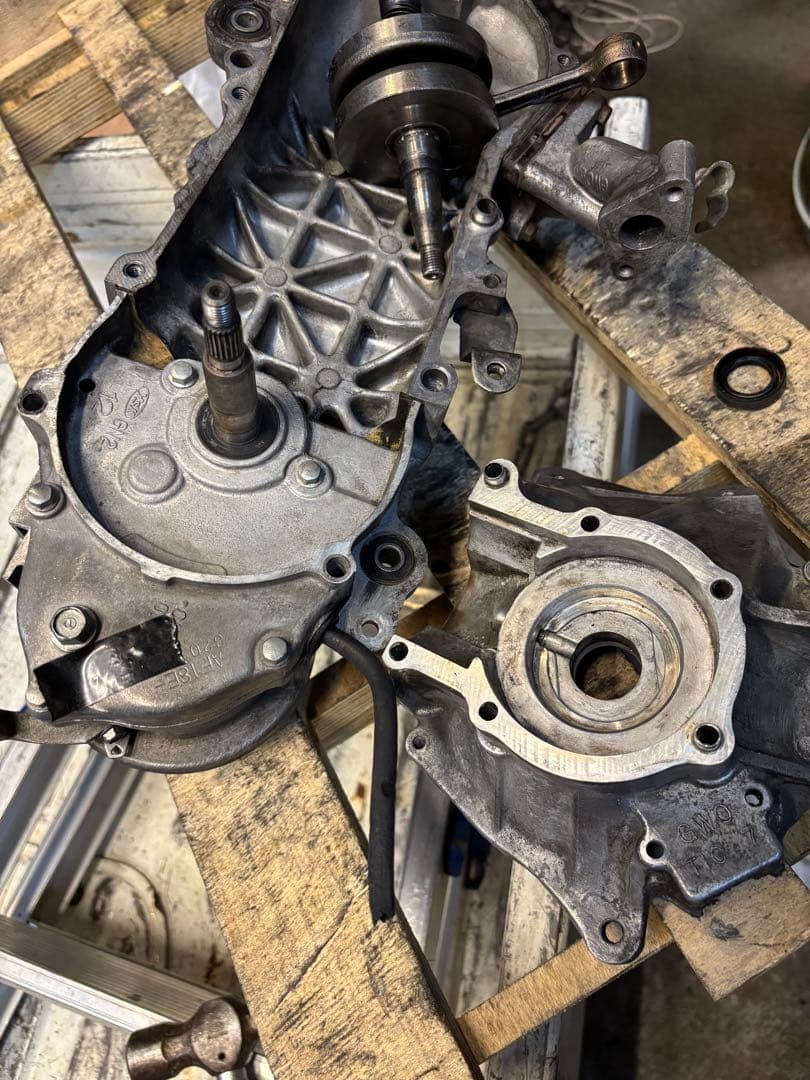 スーパーディオ　AF27・AF28クランクベアリング交換済みオーバホールエンジン