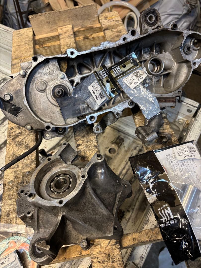 スーパーディオ　AF27・AF28クランクベアリング交換済みオーバホールエンジン